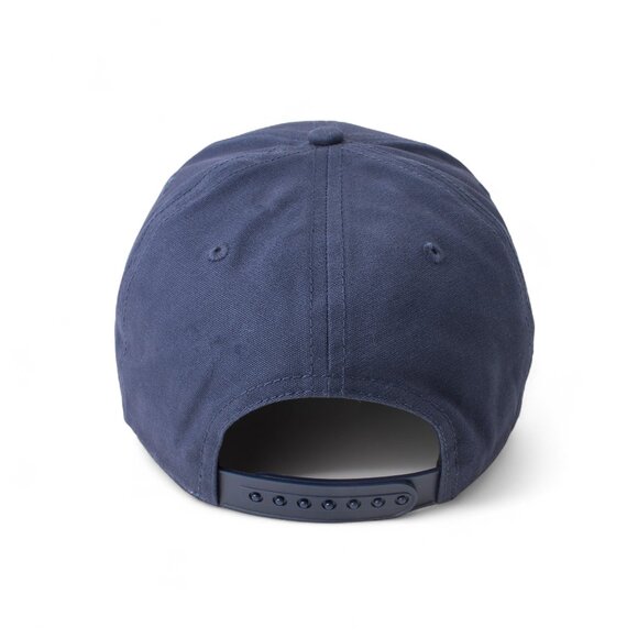 Coors Cappy Navy Blue Hunting/Fishing Rope Hat Fish Print Snapback - Picture 5 of 5